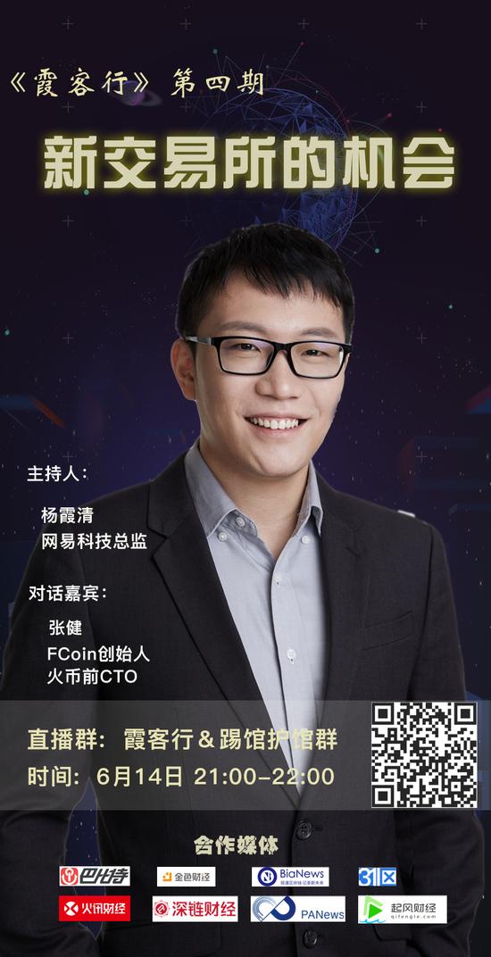 霞客行|对话张健:FCoin模式,老交易所做不了,新交易所抄不来